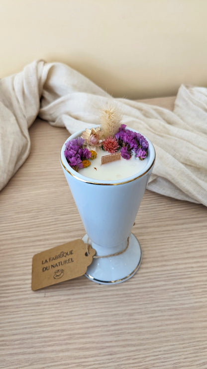 Bougie Sylvie - Muguet - Moyen format