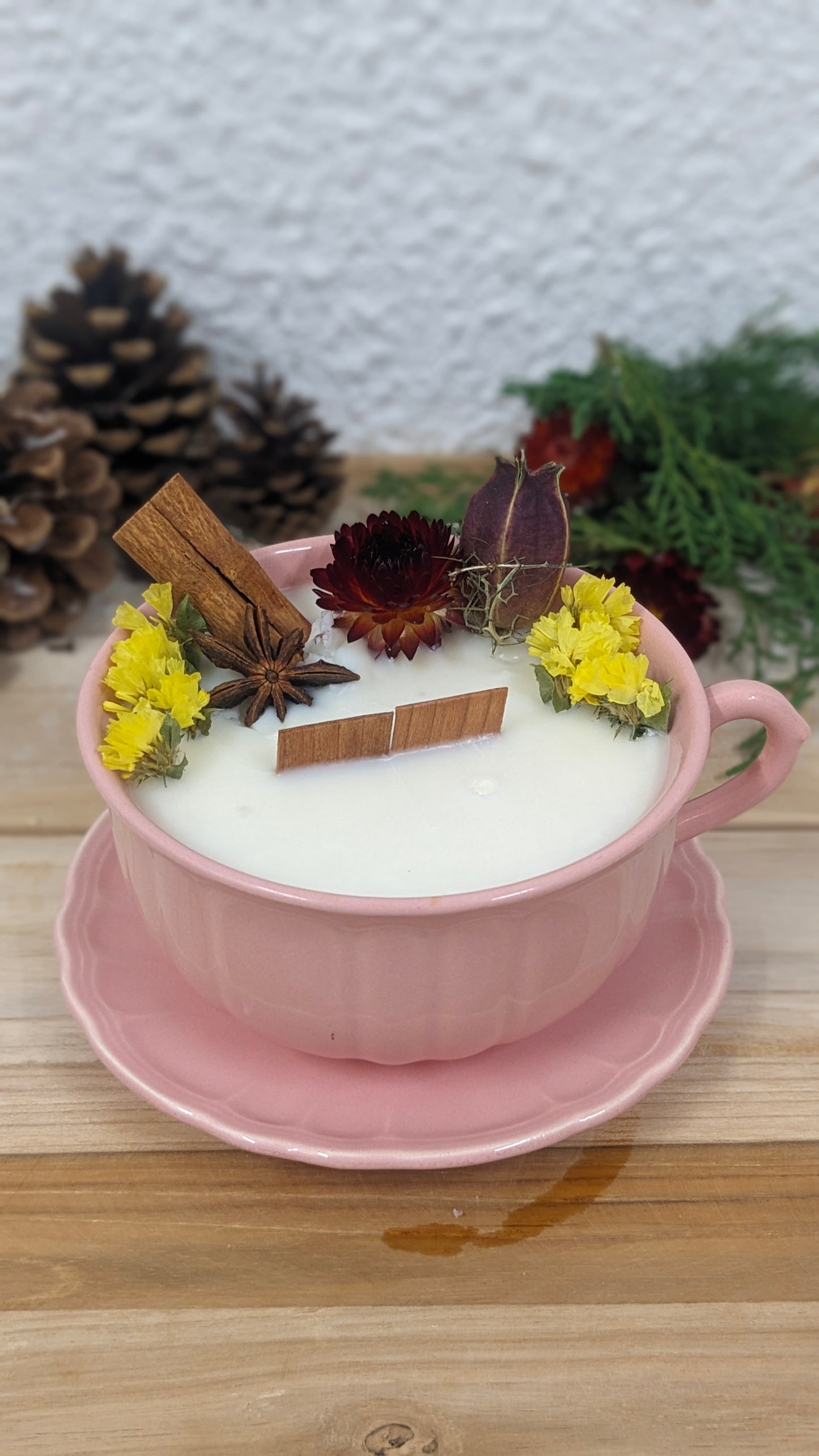 Bougie Lauriane - Fleur de cerisier - Gros format