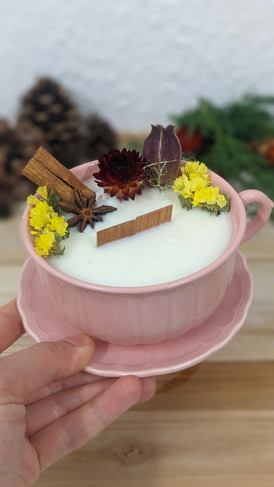 Bougie Lauriane - Fleur de cerisier - Gros format