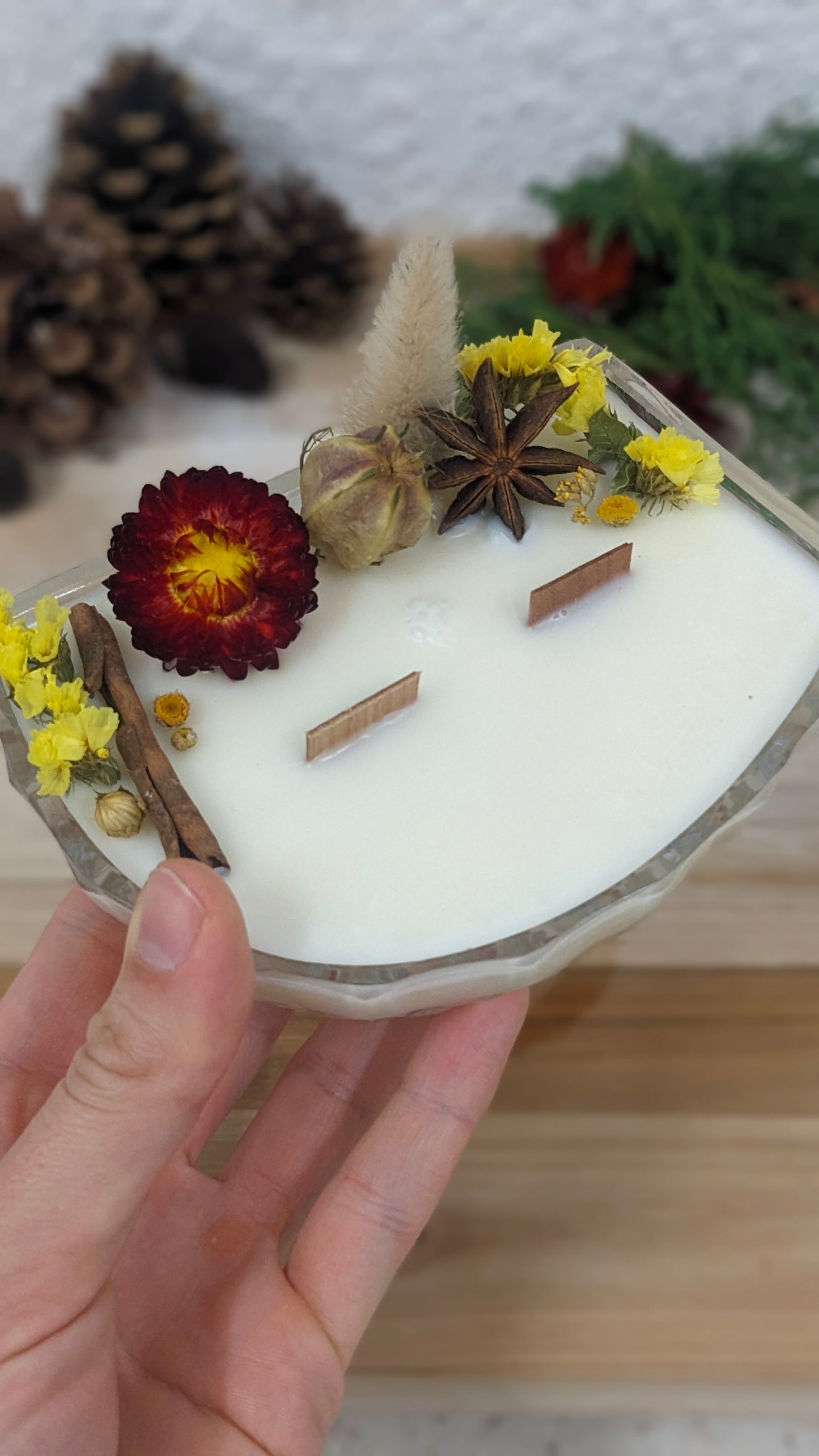 Bougie Maryline - Epices de Noël - Moyen format