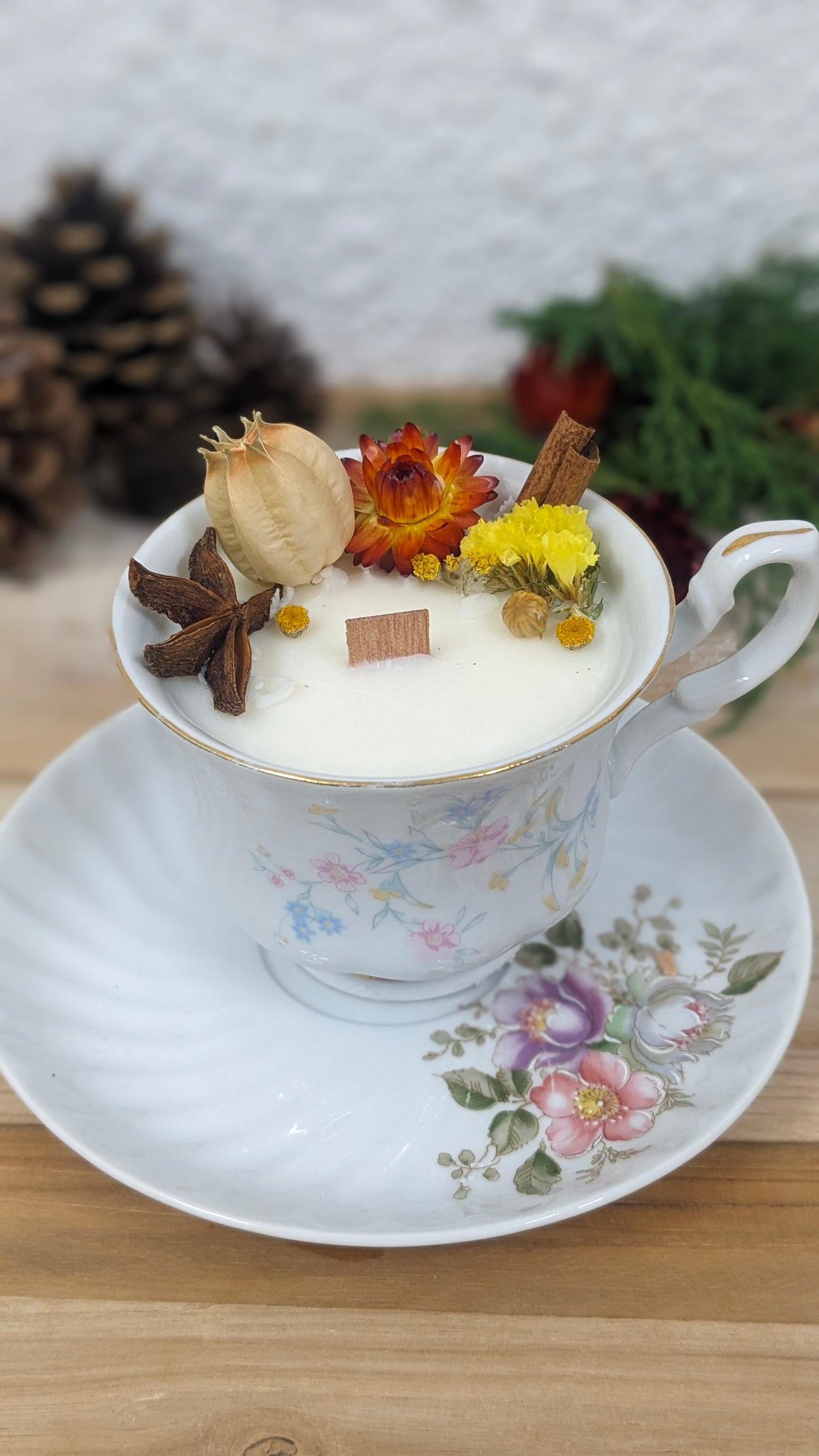 Bougie Lisa - Fleur de cerisier - Moyen format