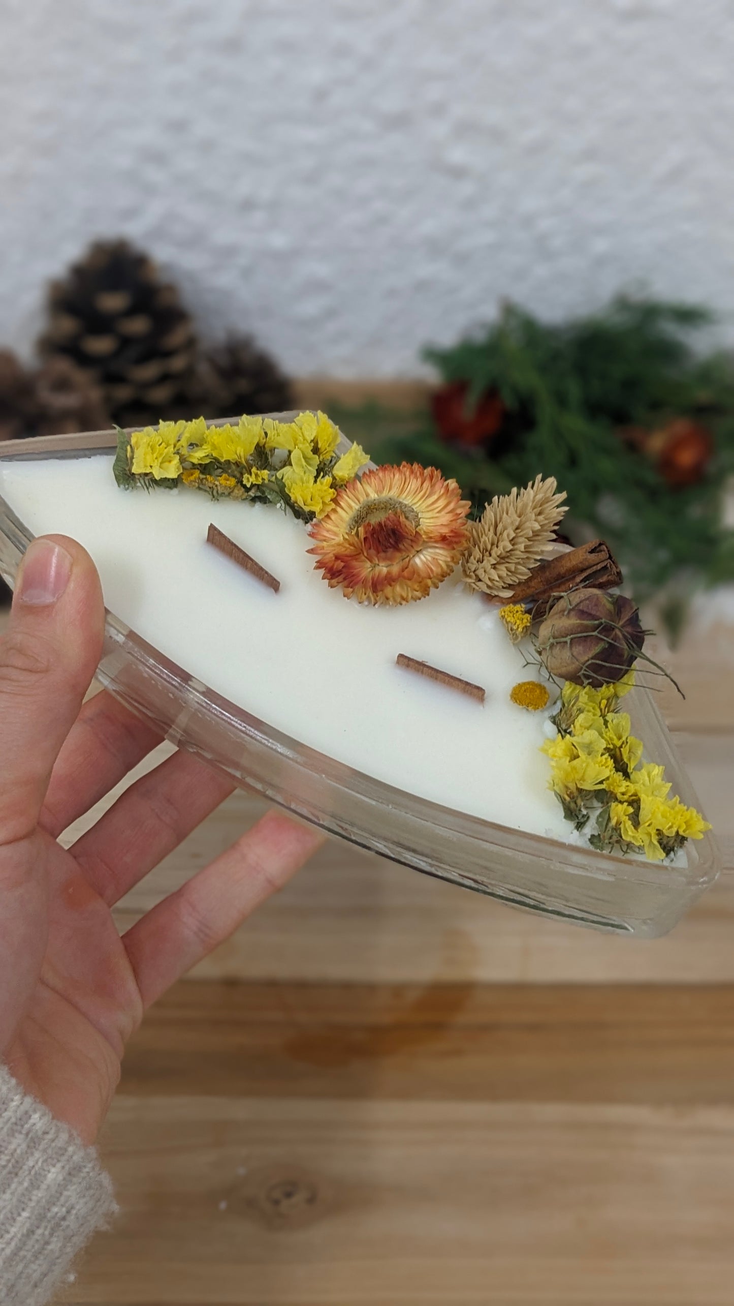 Bougie Orlane - Vanille épicée - Moyen format