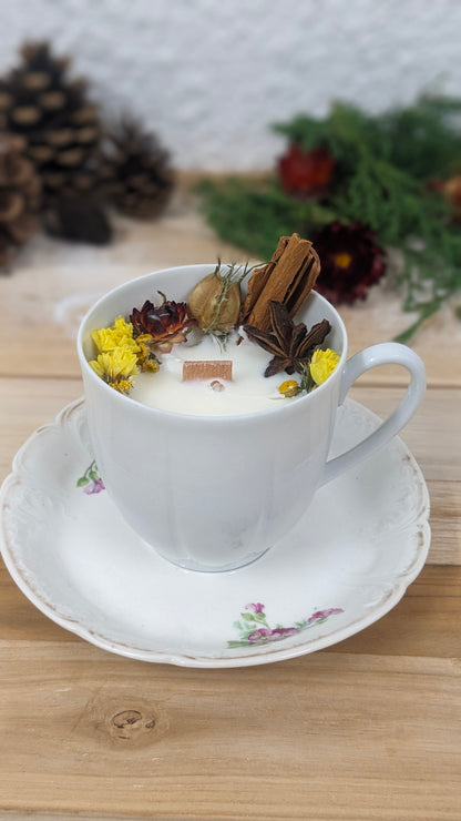 Bougie Bénédicte - Cardamome - Moyen format