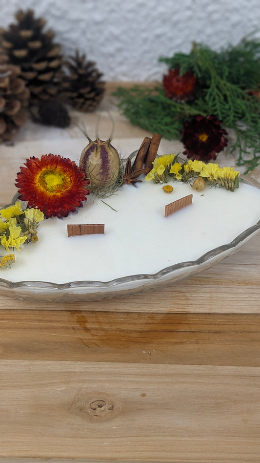 Bougie Anabelle - Caramel beurre salé - Moyen format