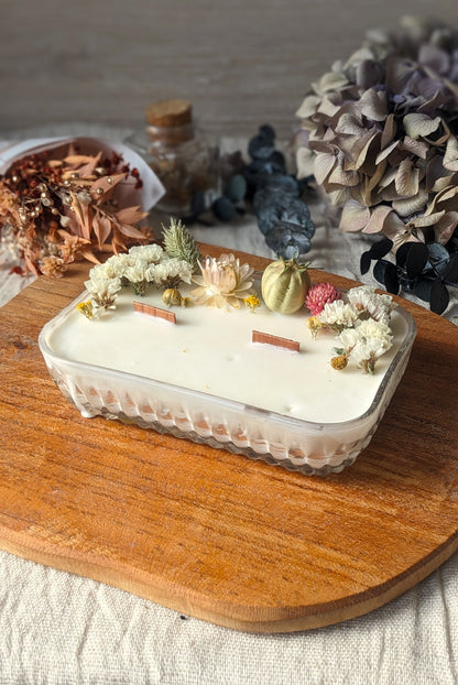Bougie Lucie - Cardamome - Moyen format