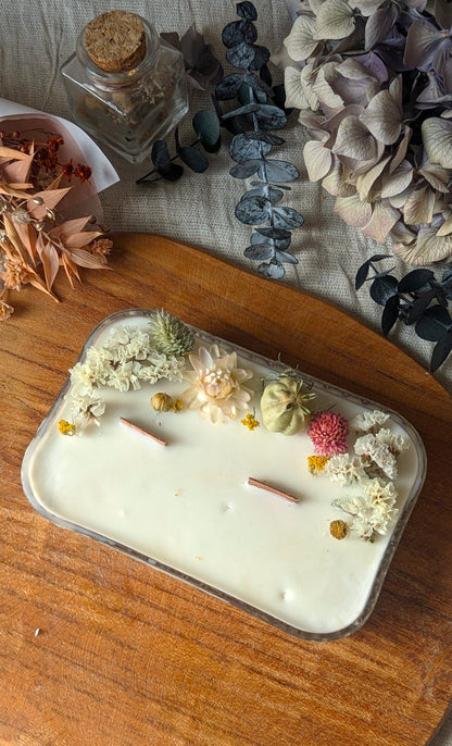Bougie Lucie - Cardamome - Moyen format