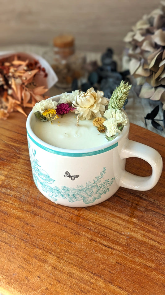 Bougie Tiana - Cardamome - Moyen format