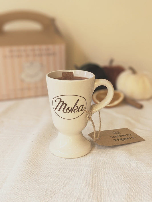 Bougie Virginie - café ☕ - petit format