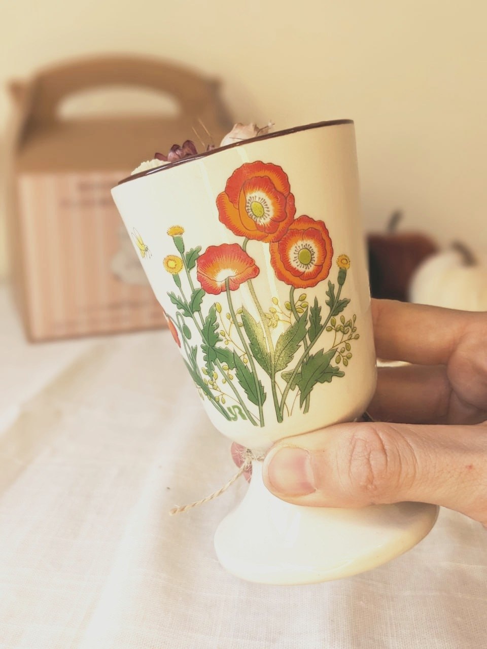 Bougie Sophie - Fleur de cerisier - Moyen Format