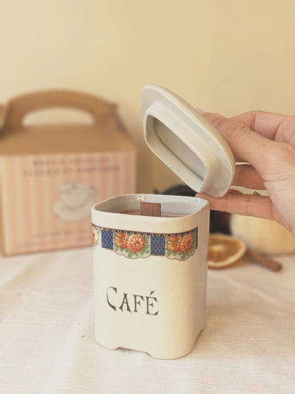 Bougie Catherine - café ☕- grand format