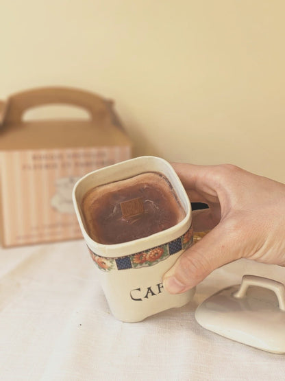 Bougie Catherine - café ☕- grand format