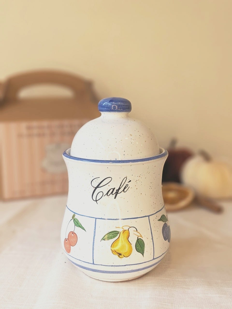 Bougie Amandine - café ☕- grand format