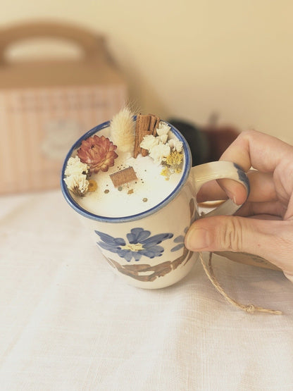 Bougie Hermione - Speculoos - Moyen Format